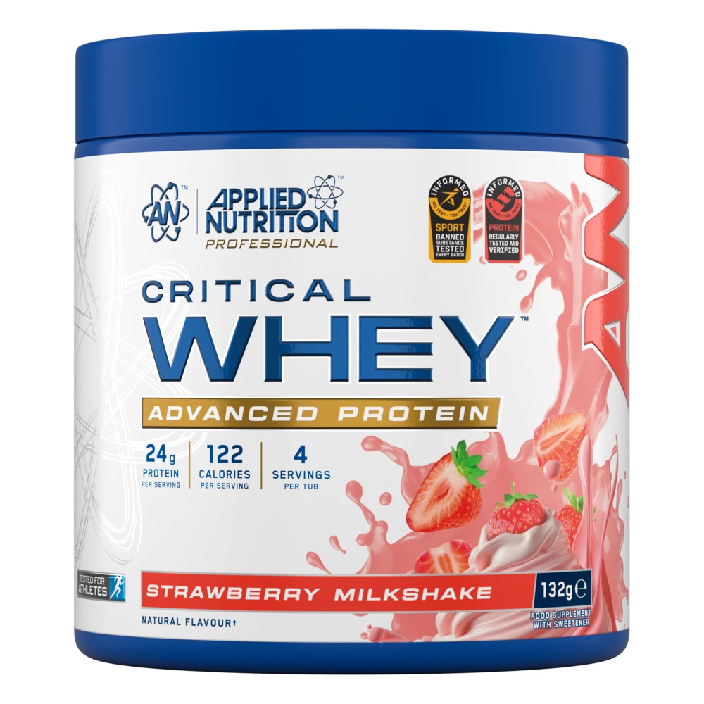 Critical Whey - 132g, Strawberry Milkshake
