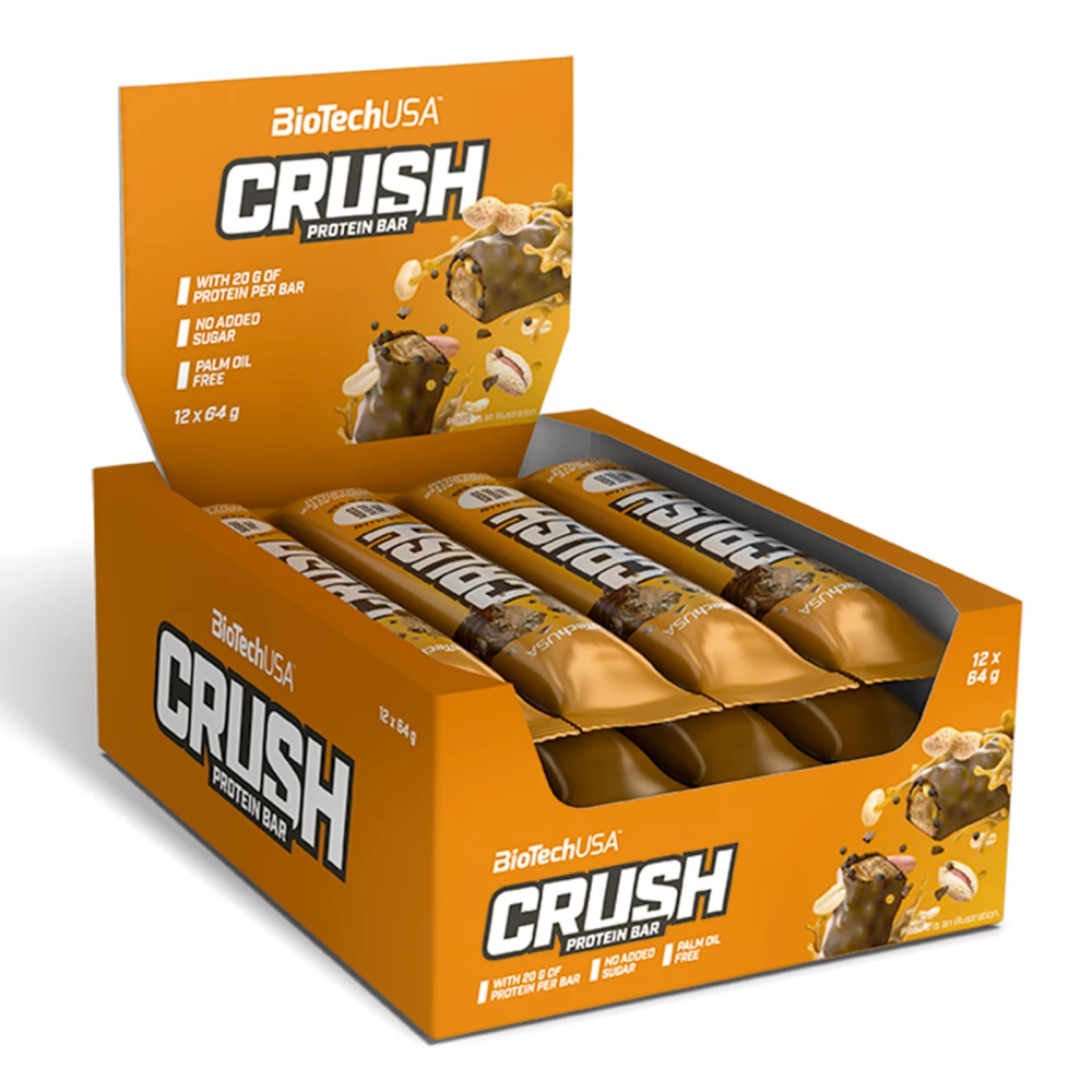 Crush Bar - Boite de 12, Chocolate Peanut Butter