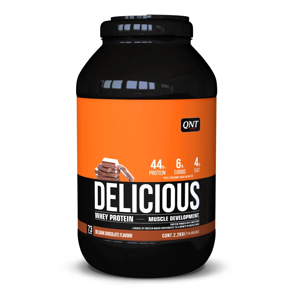 Delicious Whey Protein - 2200g, Belgian Chocolate