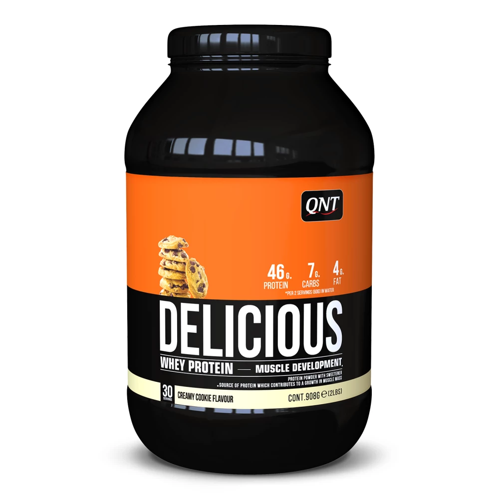 Delicious Whey Protein - 908g, Creamy Cookie