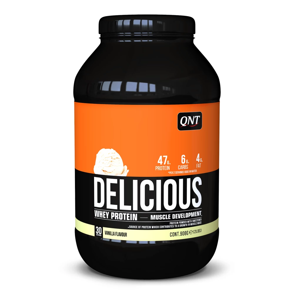 Delicious Whey Protein - 908g, Vanilla