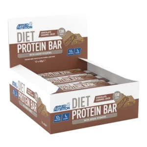 Diet Protein Bar - Boite de 12, Chocolate Caramel Crisp