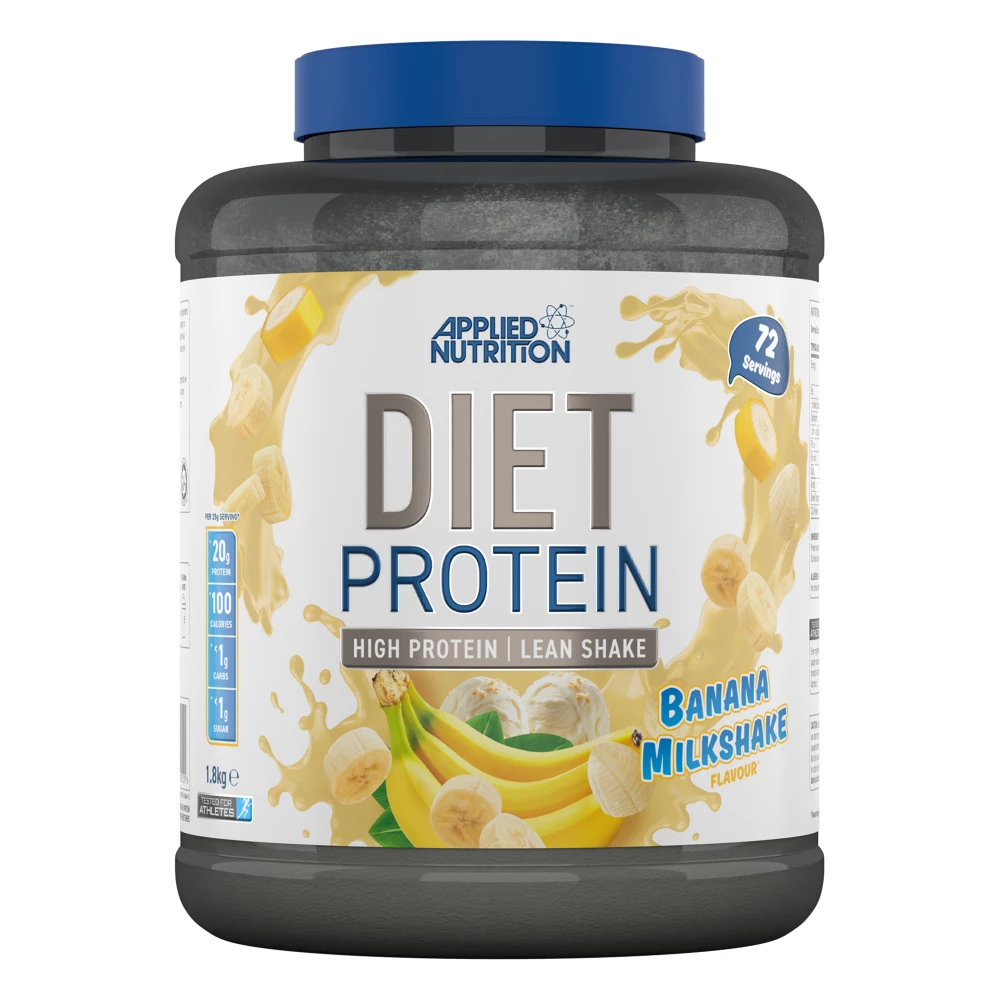 Diet Whey Protein - 1800g, Banana Milkshake
