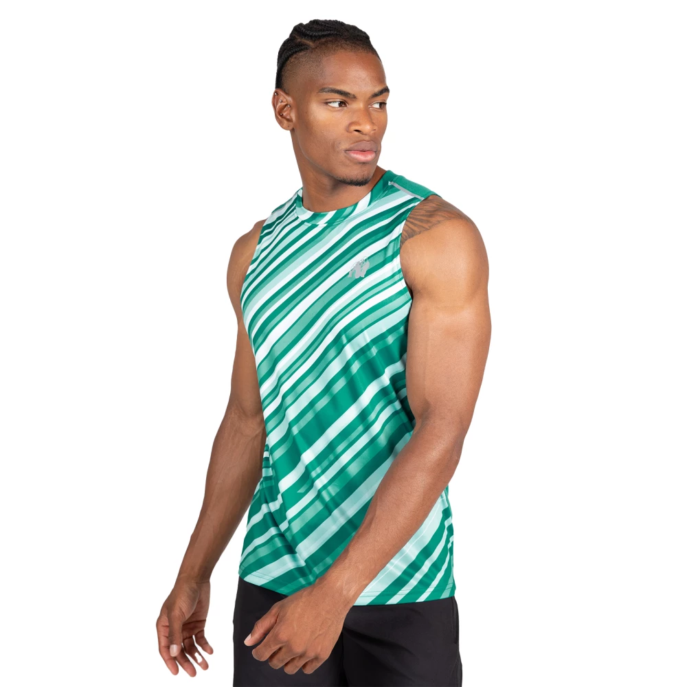 Easton Tank Top - L, Teal Green