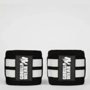 Elbow Wraps 180cm - Taille unique, Black/White