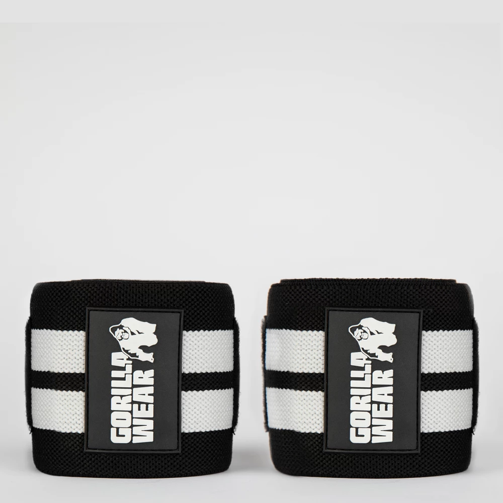 Elbow Wraps 180cm - Taille unique, Black/White