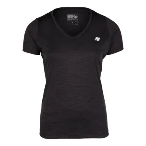 Elmira V-Neck T-Shirt - XS, Black