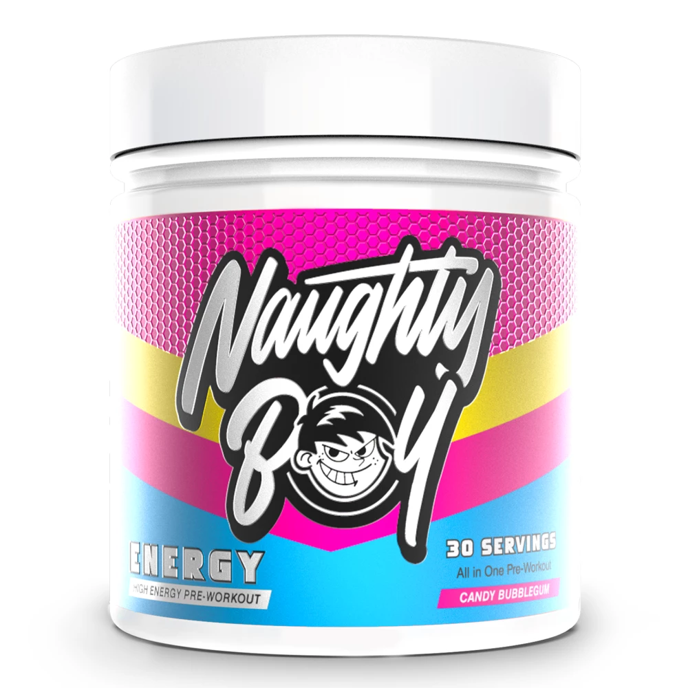 Energy Pre-Workout - 390g, Candy Bubblegum