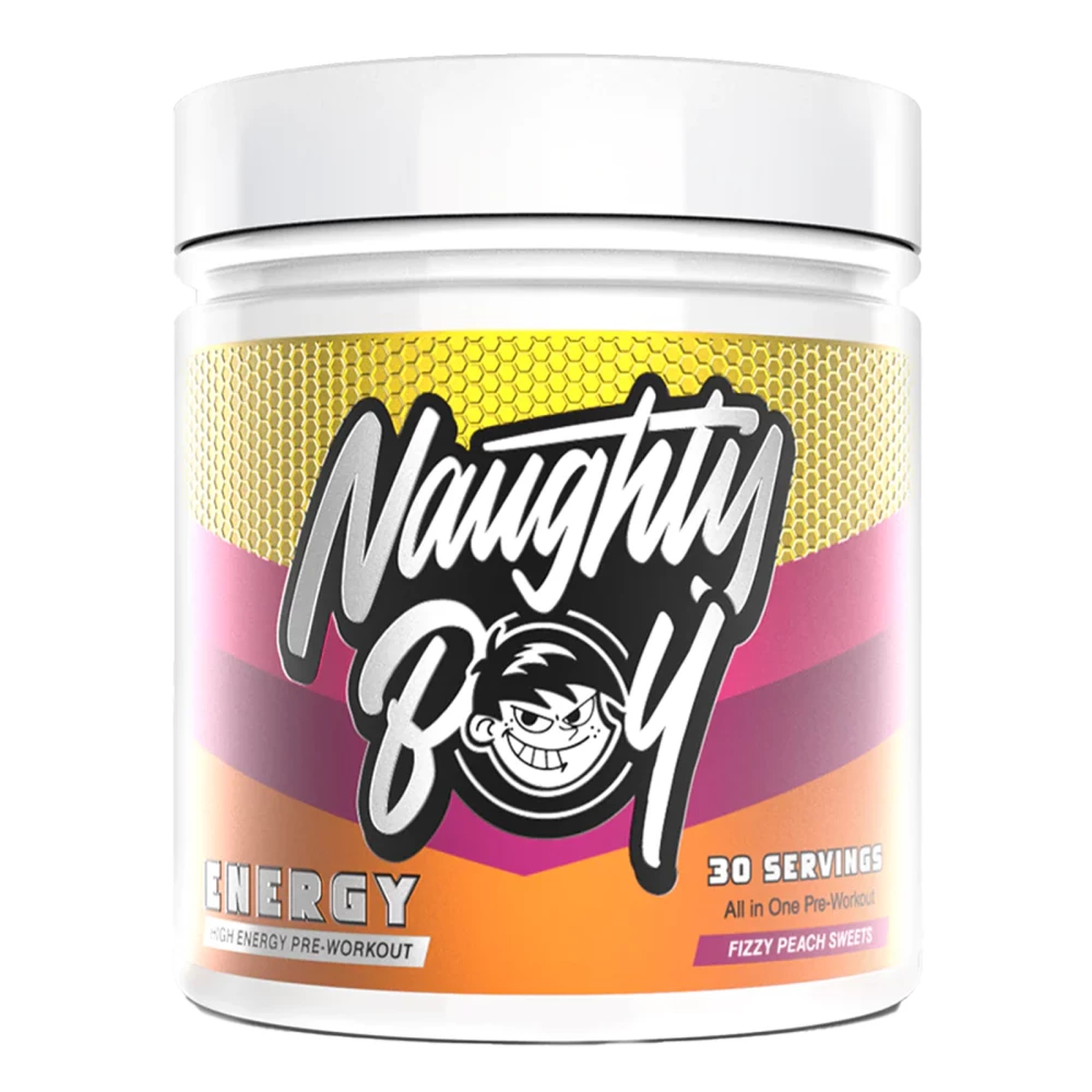 Energy Pre-Workout - 390g, Fizzy Peach Sweets