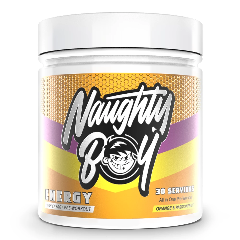 Energy Pre-Workout - 390g, Orange & Passionfruit