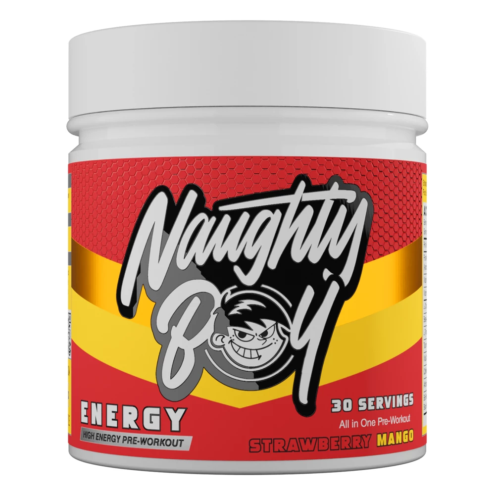 Energy Pre-Workout - 390g, Strawberry Mango