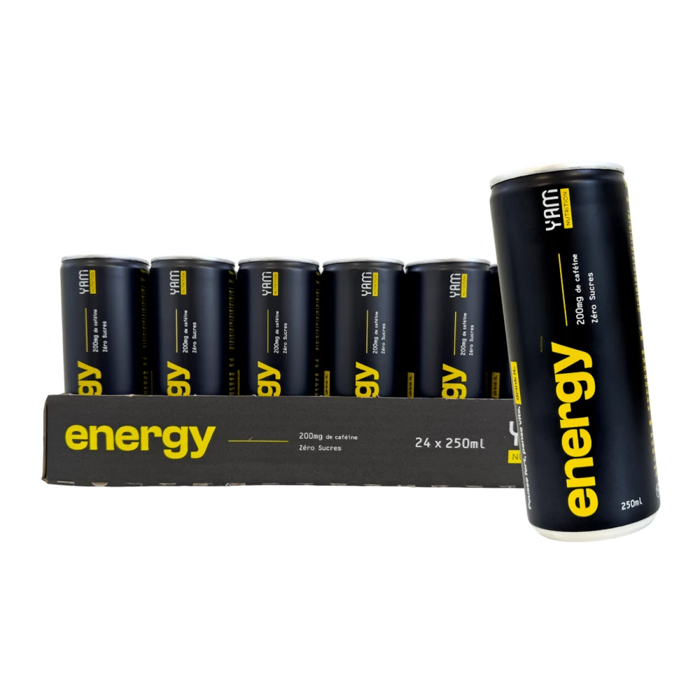 Yam Energy - Pack de 24, Energy Drink