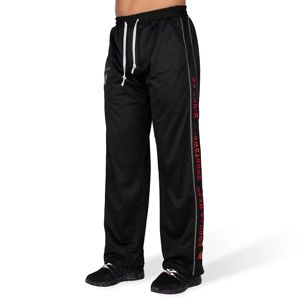 Functional Mesh Pants - XXL/XXXL, Black/Red