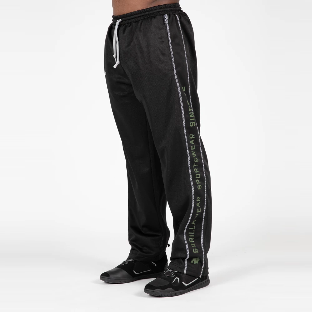 Functional Mesh Pants - XXL/XXXL, Black/Green
