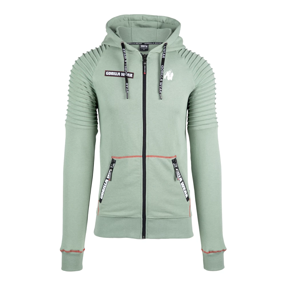 Georgia Zipped Hoodie - XXL, Green Bay