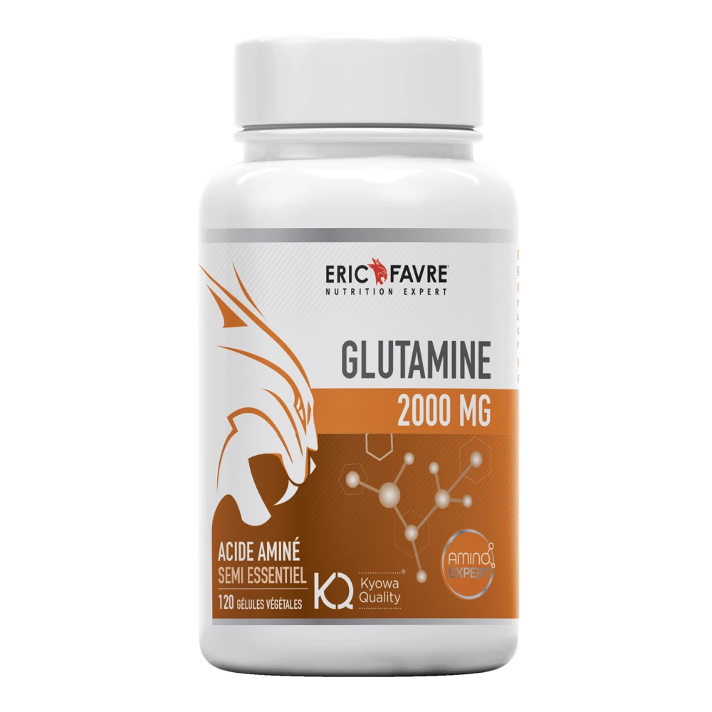 Glutamine 2000mg - 120 Gélules