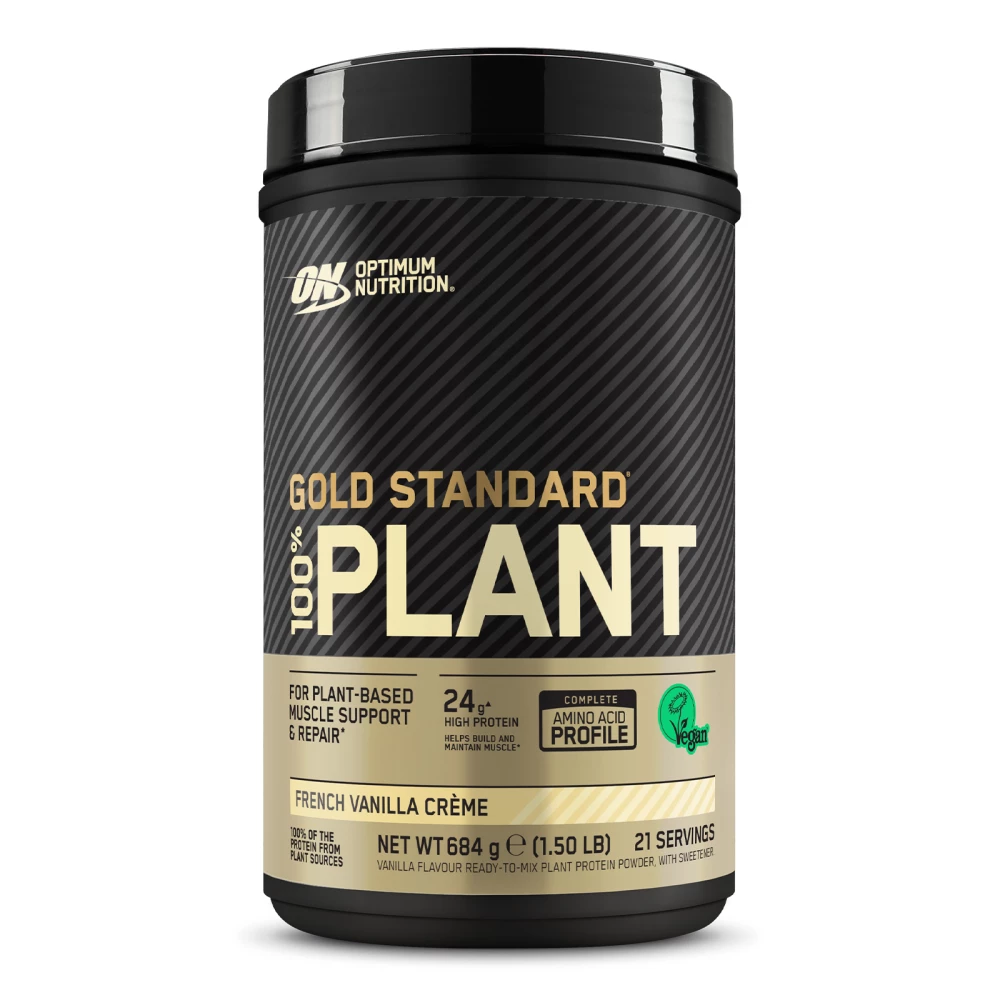 Gold Standard 100% Plant - 684g, French Vanilla Cream
