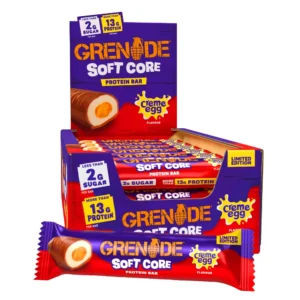 Grenade Soft Core Protein Bar - Boite de 18, Creme Egg