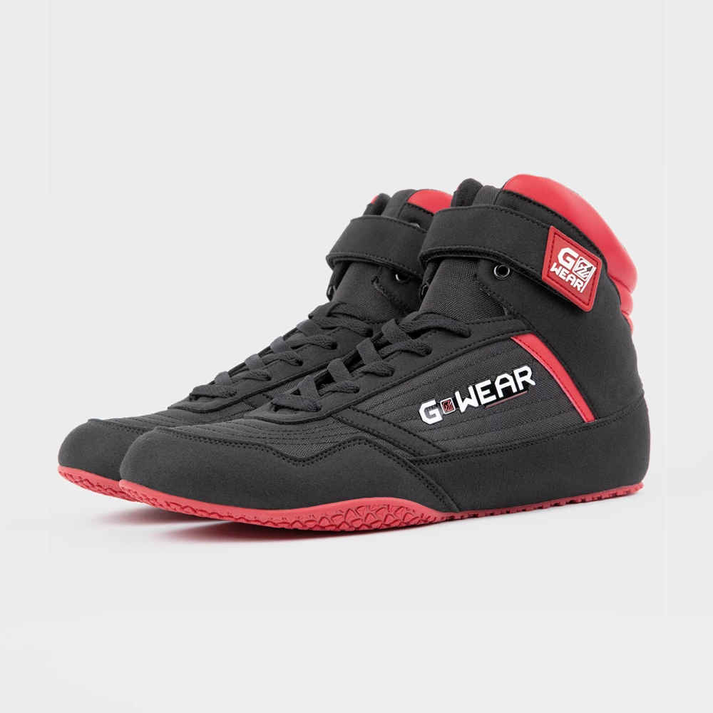 Gwear Classic High Tops - 47, Black/Red