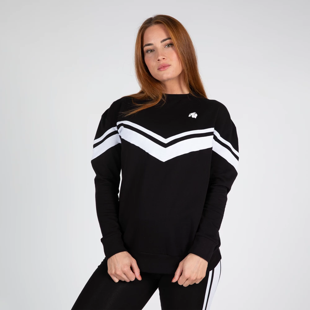 Hailey Oversized Sweatshirt - XS, Black
