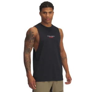 Haut sans manches Under Armour Project Rock - S, Black
