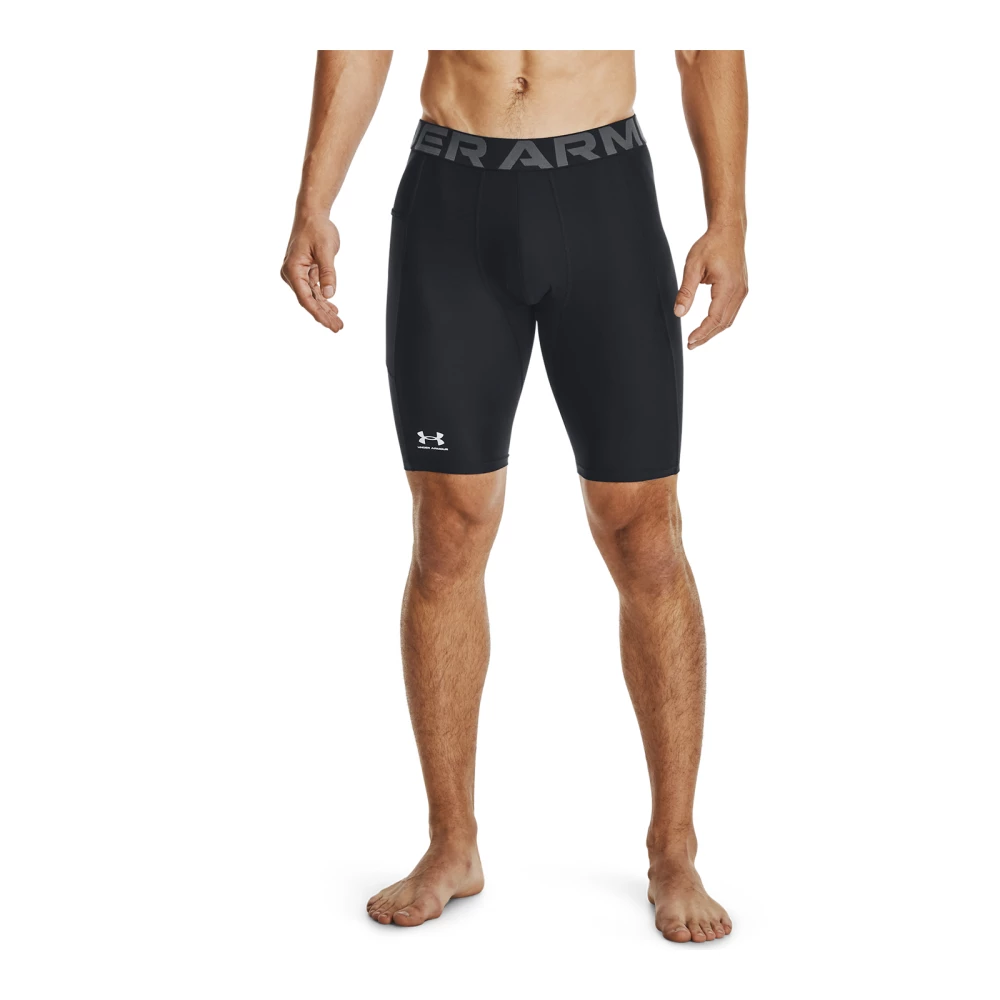 Short long à poche HeatGear® - S, Black