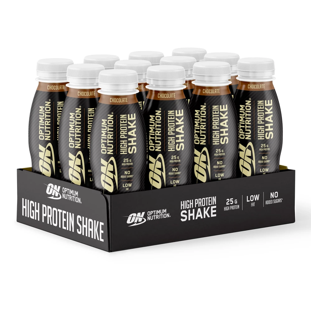 High Protein Shake - Pack de 12, Chocolate