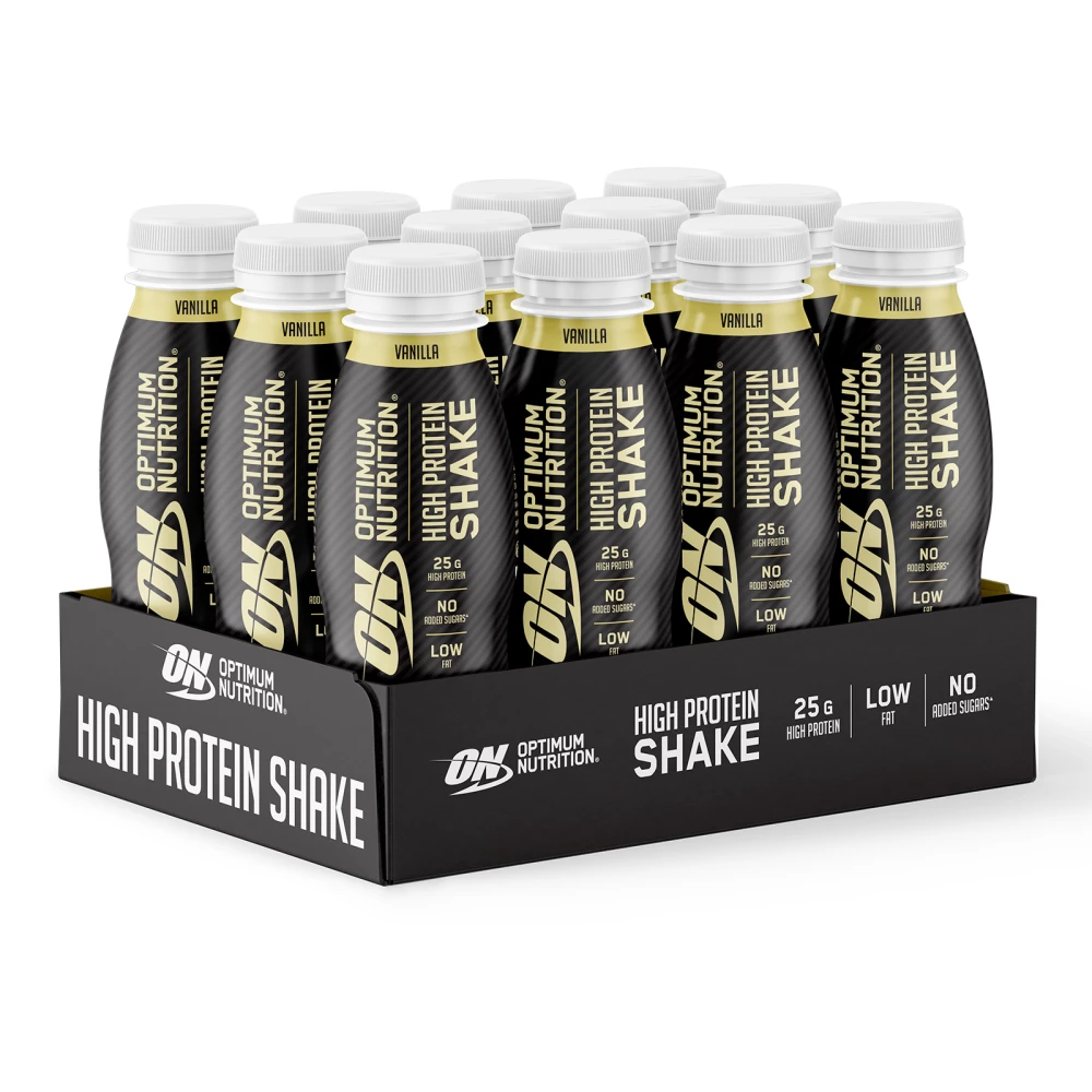 High Protein Shake - Pack de 12, Vanilla