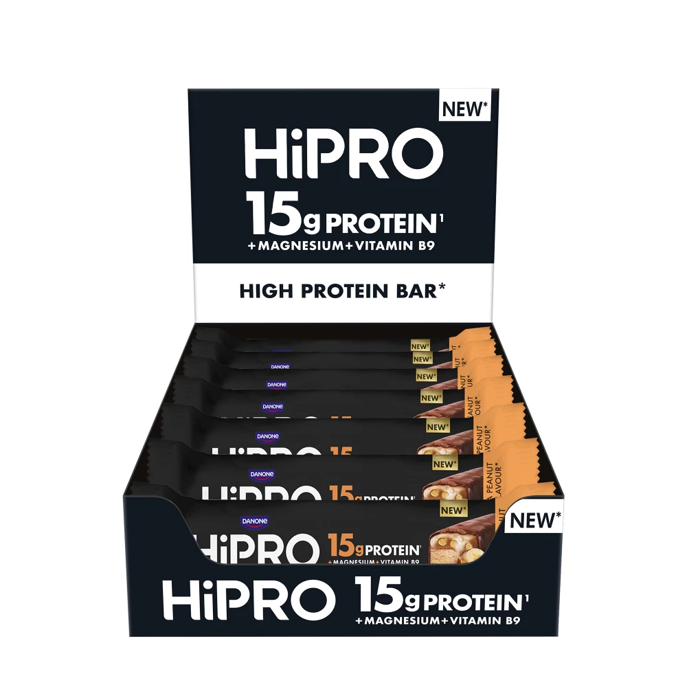 HiPro Protein Bar - Boite de 12, Peanut Butter Banana