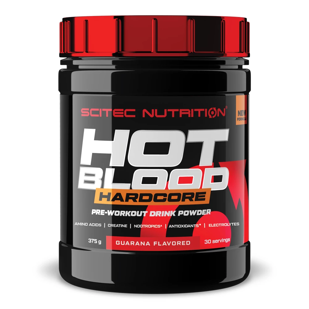Hot Blood Hardcore - 375g, Guarana
