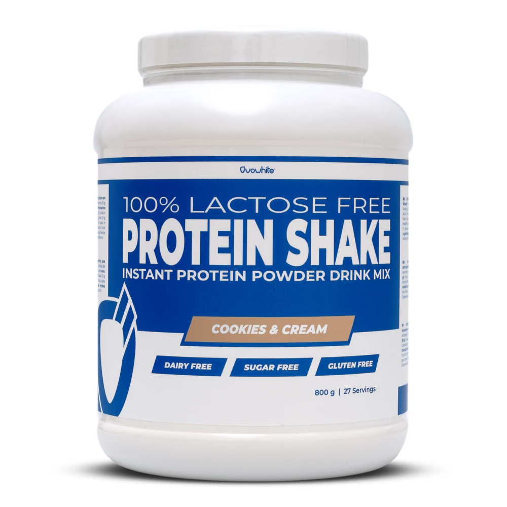 100% Lactose Free Protein Shake - 800g, Cookies & Cream