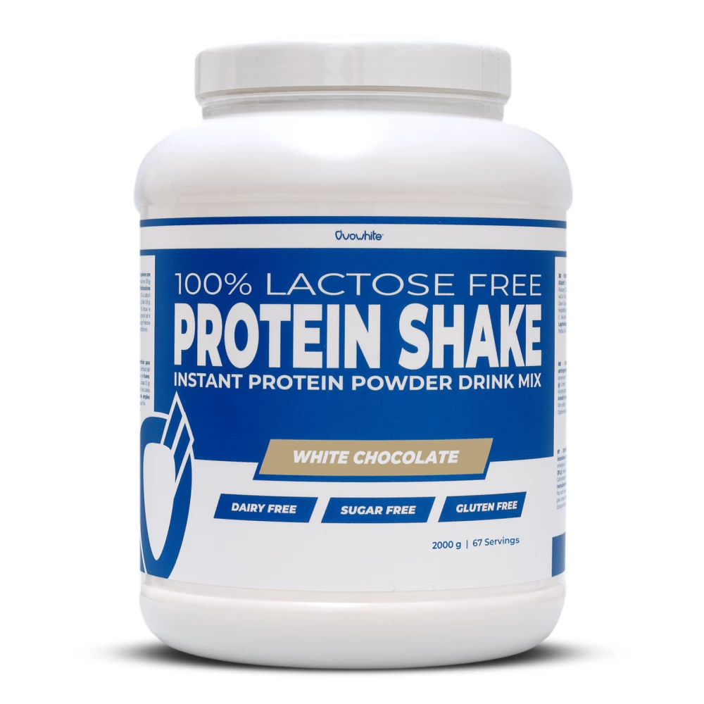 100% Lactose Free Protein Shake - 2000g, White Chocolate