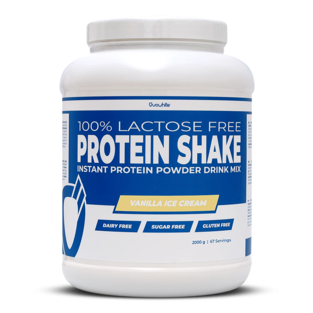 100% Lactose Free Protein Shake - 2000g, Vanilla Ice Cream