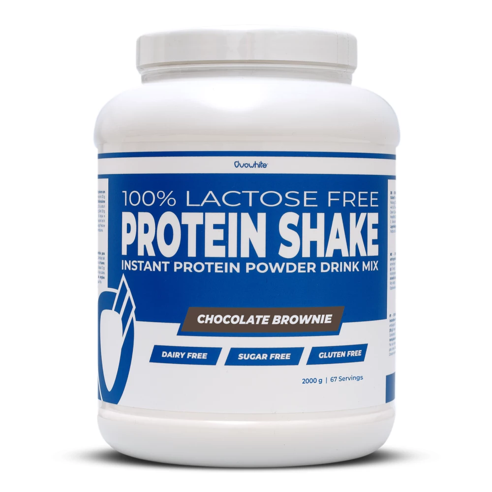 100% Lactose Free Protein Shake - 2000g, Chocolate Brownie