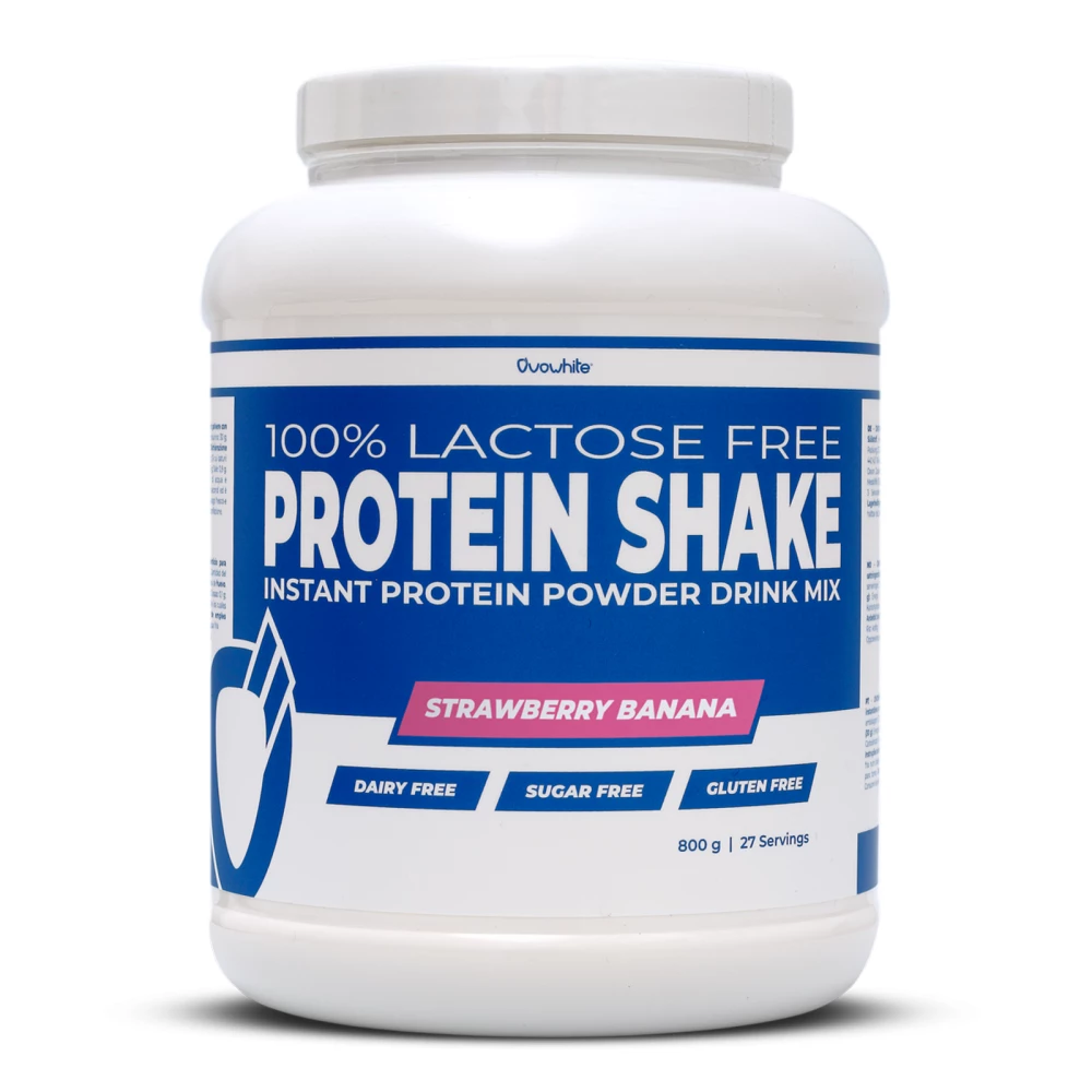 100% Lactose Free Protein Shake - 800g, Strawberry Banana