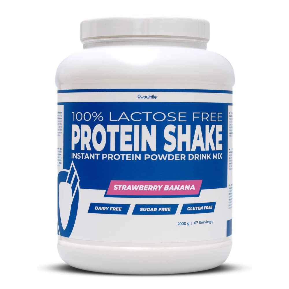 100% Lactose Free Protein Shake - 2000g, Strawberry Banana