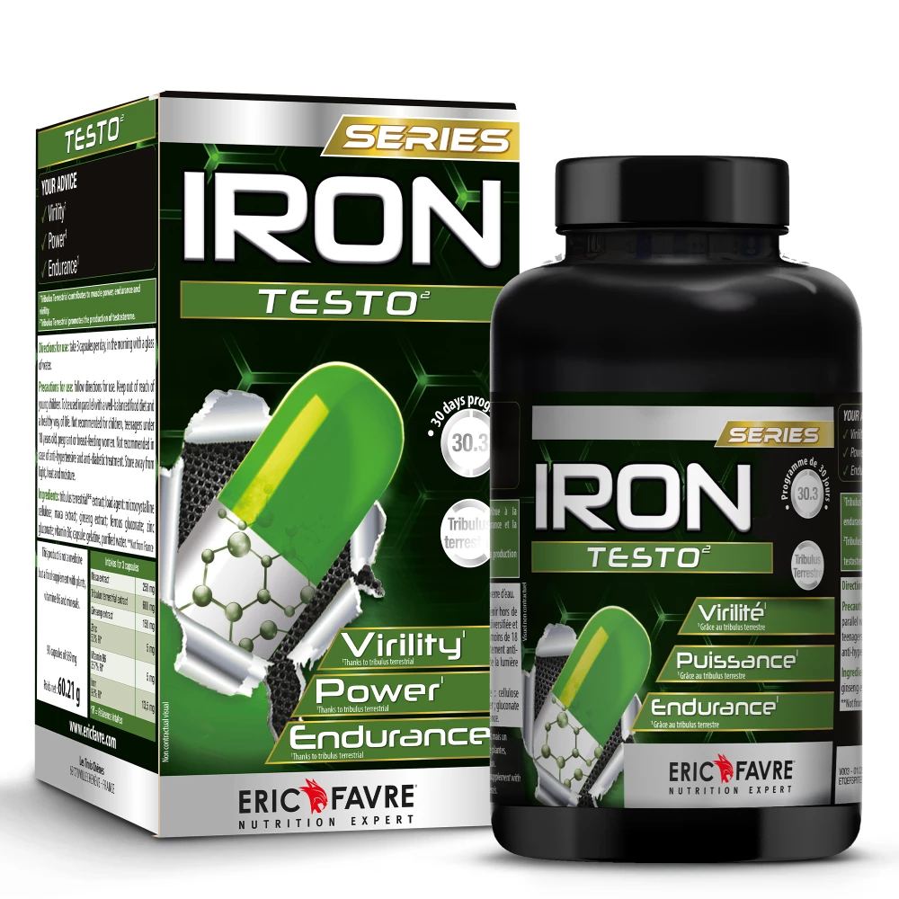 Iron Testo - 90 Gélules