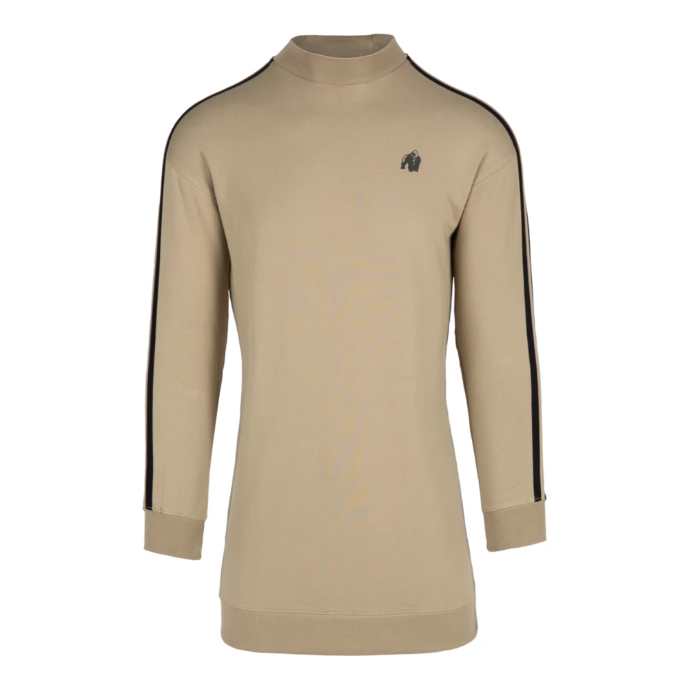 Isabella Sweatshirt Dress - M, Beige