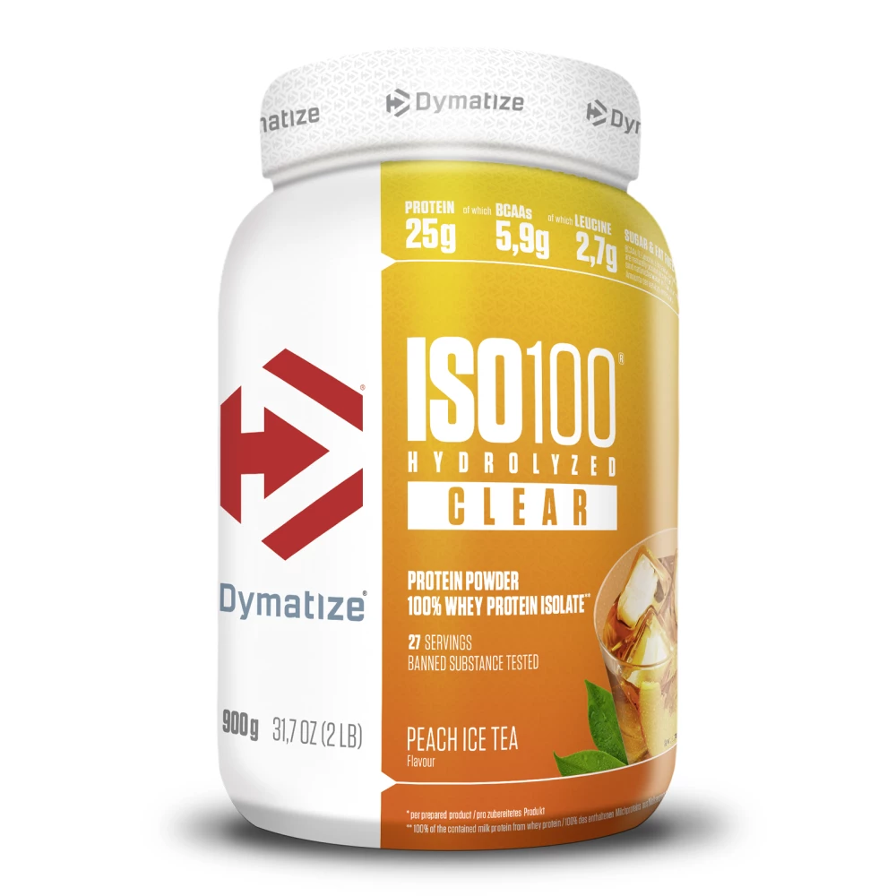 ISO 100 Clear - 900g, Peach Ice Tea