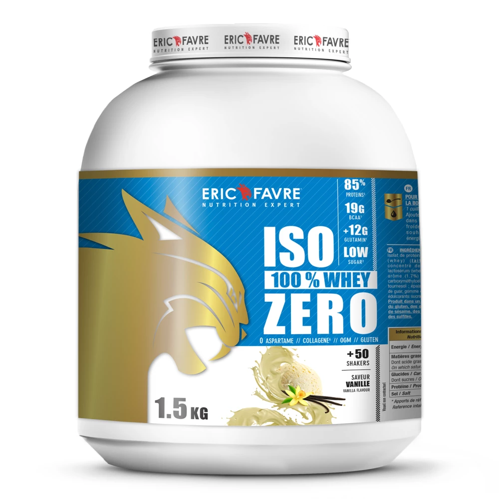 Iso 100% Whey Zero - 1500g, Vanilla