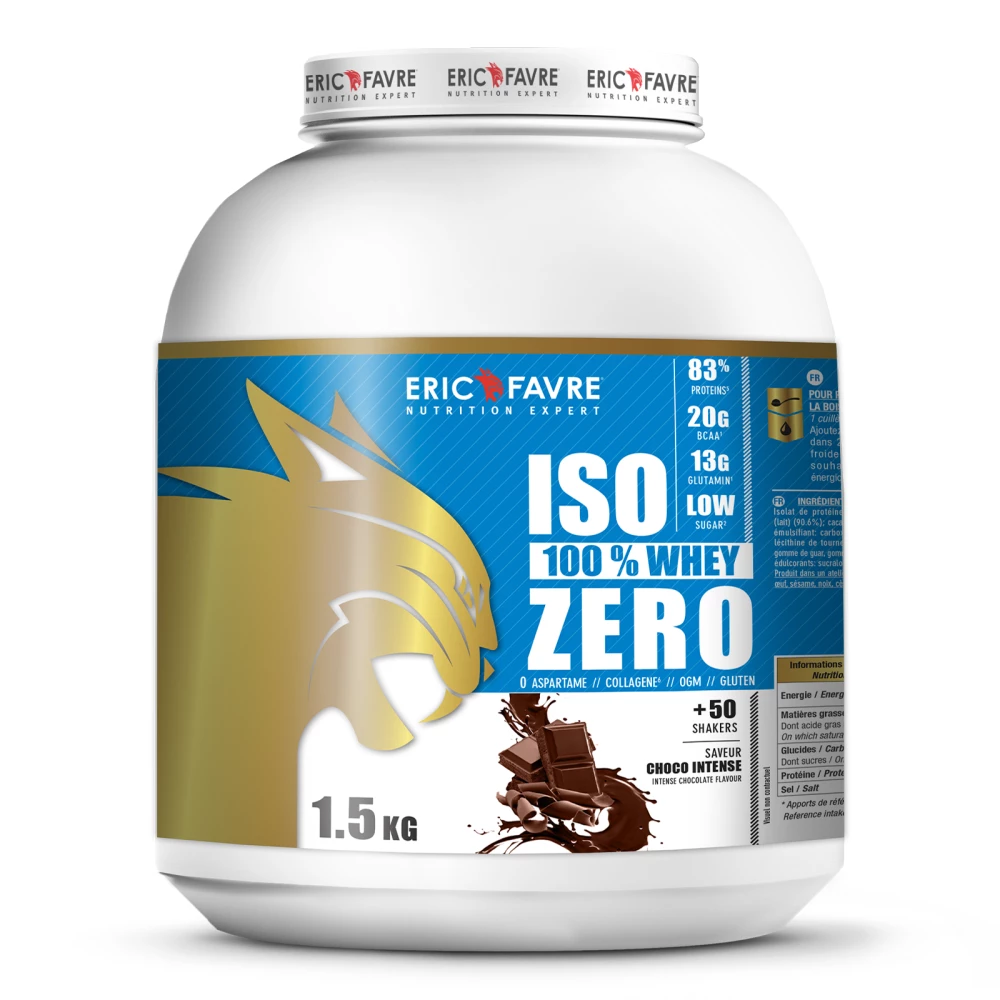 Iso 100% Whey Zero - 1500g, Choco Intense