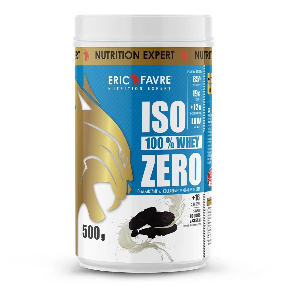 Iso 100% Whey Zero - 500g, Cookies & Cream