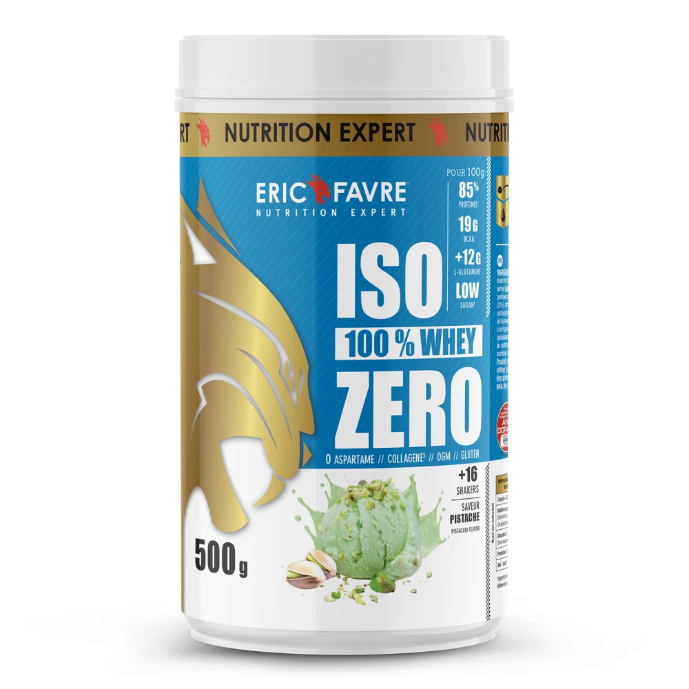 Iso 100% Whey Zero - 500g, Pistache