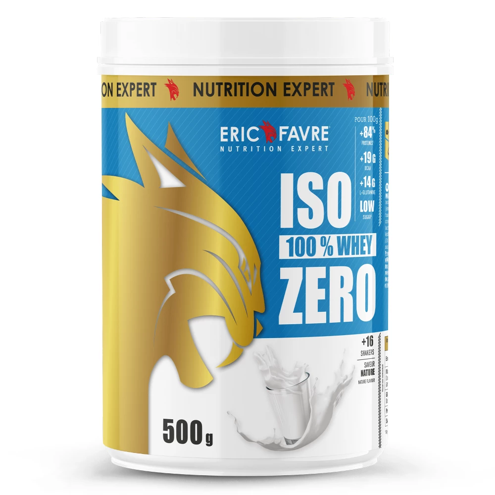 Iso 100% Whey Zero - 500g, Saveur neutre