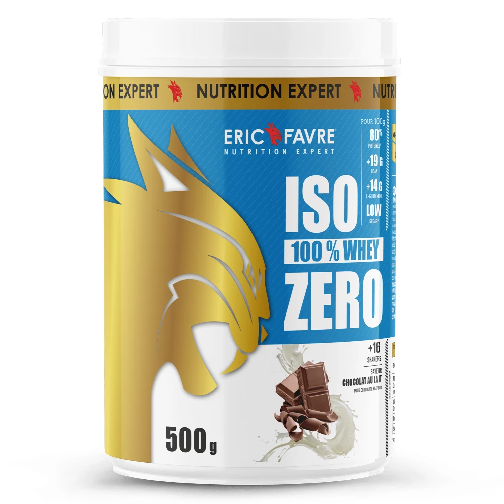 Iso 100% Whey Zero - 500g, Chocolat au Lait