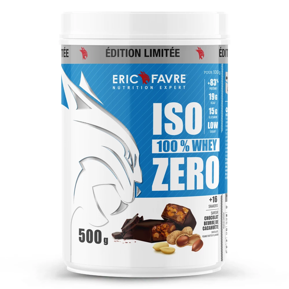 Iso 100% Whey Zero - 500g, Chocolate Peanut Butter