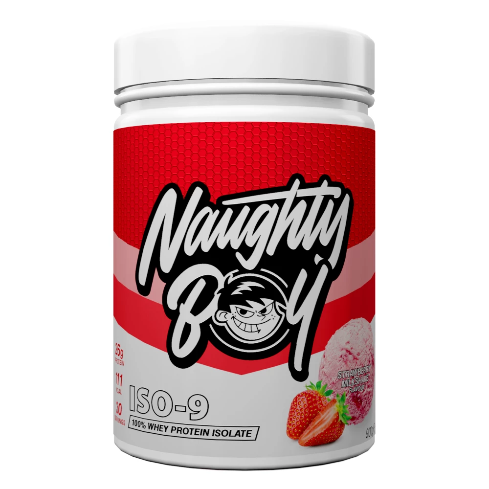 Iso-9 Whey Isolate - 900g, Strawberry Milkshake