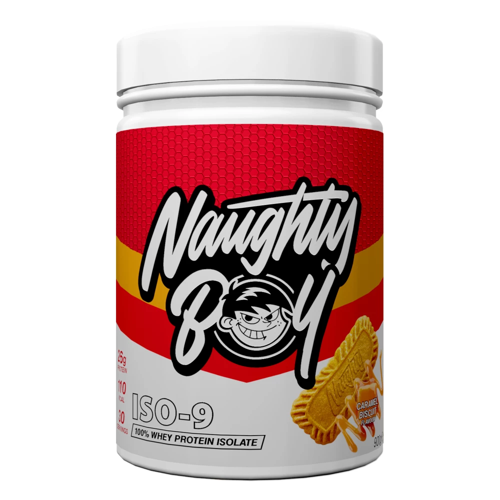 Iso-9 Whey Isolate - 900g, Caramel Biscuit