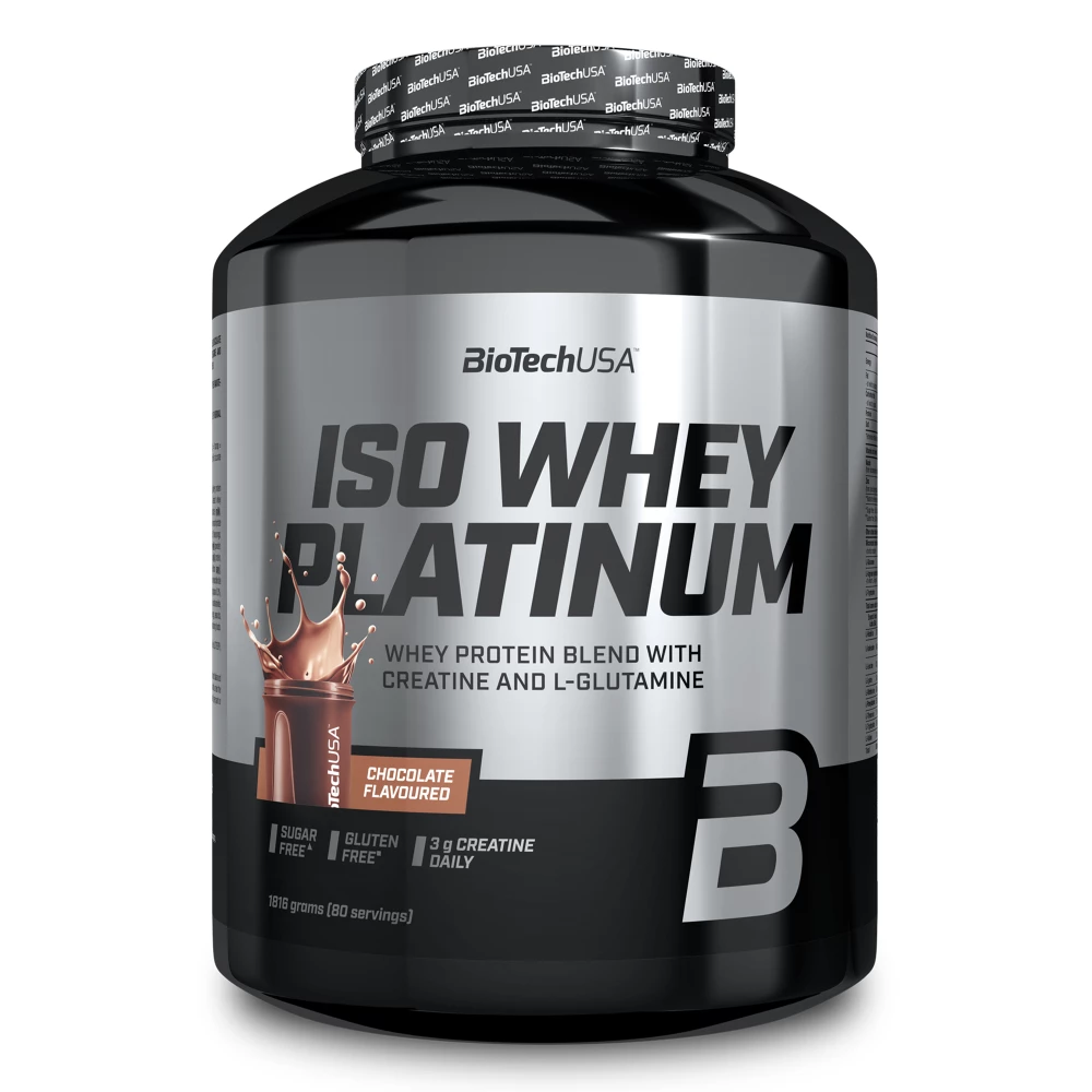 Iso Whey Platinum - 1816g, Chocolate