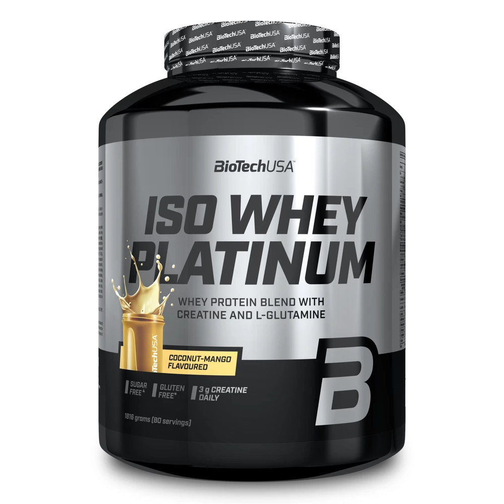 Iso Whey Platinum - 1816g, Coconut Mango